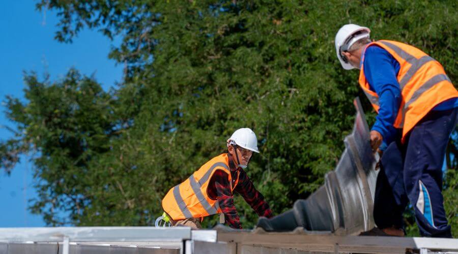 Professional metal roof installation in Bristol, CT